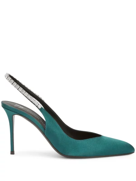 Pantofi cu toc Giuseppe Zanotti din satin