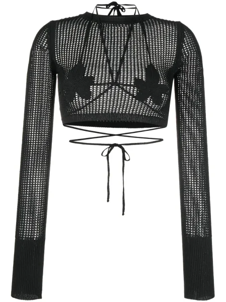 Top Andreadamo czarny