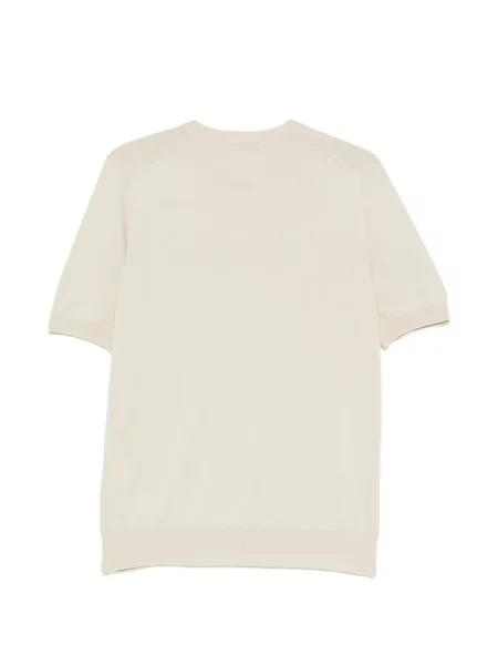 Scurt tricou Fileria cu decolteu rotund