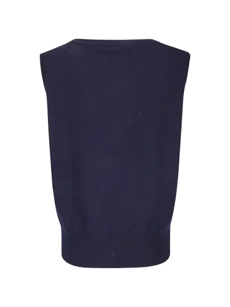 Vestă Extreme Cashmere din cașmir albastru