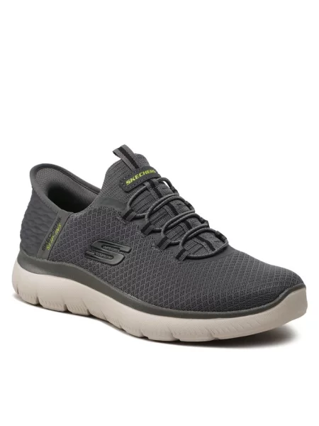 Туфлі Skechers сірі