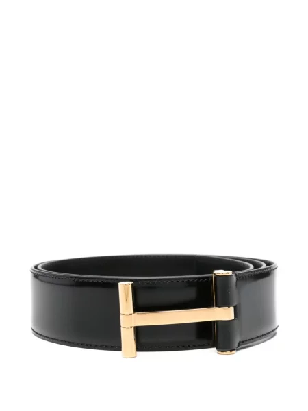 Curea Tom Ford cu cataramă negru