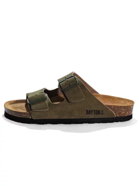 Bayton Saboți Atlas kaki negru