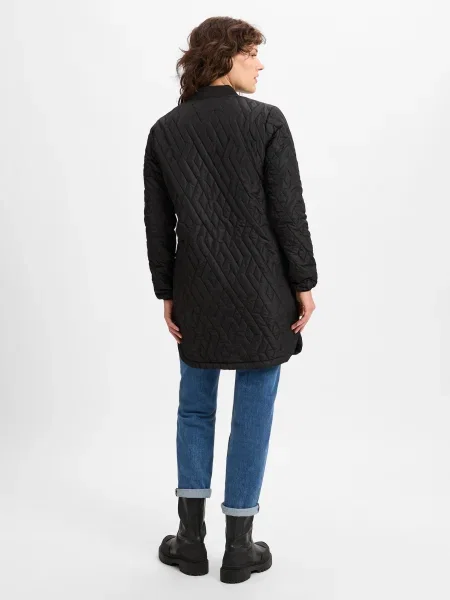 Soyaconcept Palton de primăvară-toamnă negru