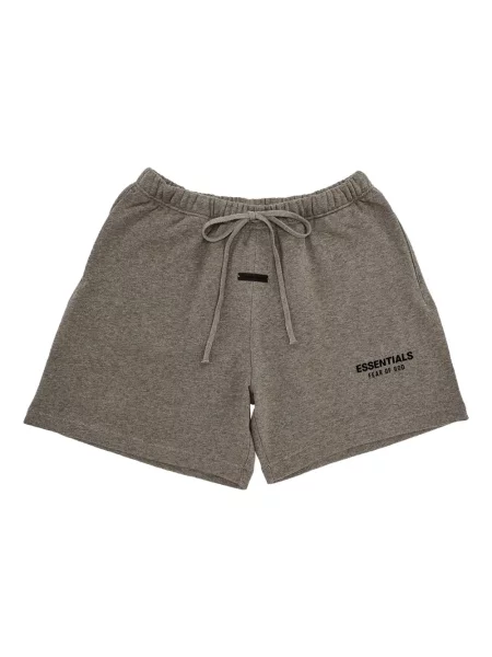 Pantaloni scurți Fear Of God Essentials din fleece gri
