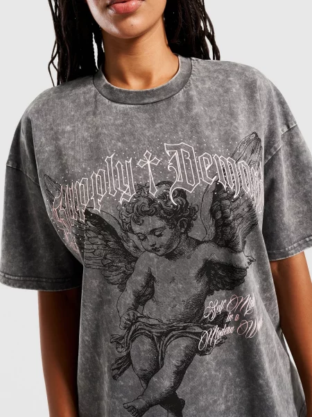 Supply&demand T-Shirt Barns szara