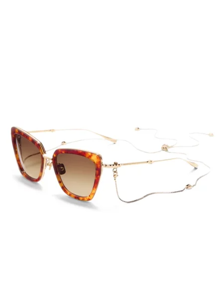 Слънчеви очила Valentino Garavani Eyewear кафяво