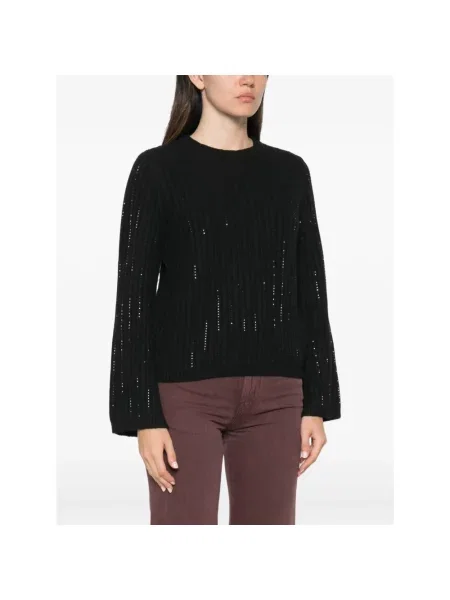 Sweter Twinset czarny