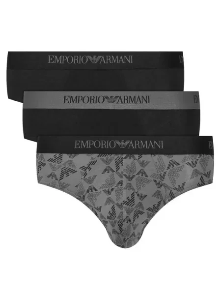 Emporio Armani Underwear Komplet spodnjih hlač slip﻿ črna