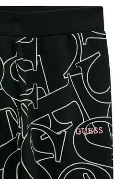 Guess Sportinės kelnės juoda
