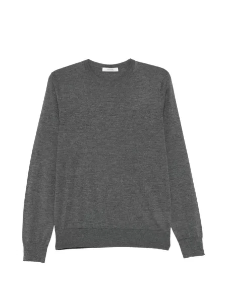 Pulover Ivory Paris cu decolteu rotund lung gri