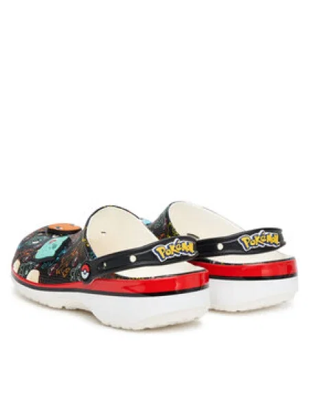 Crocs Klumpák Pokemon türkiz / sárga / sötét narancssárga fekete