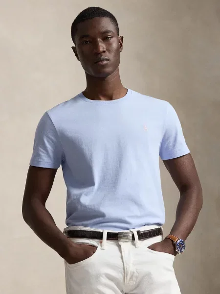 Polo Ralph Lauren Tričko svetlomodrá modrá