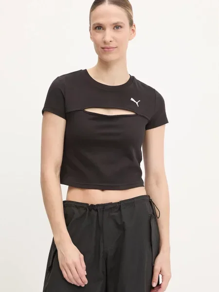 Тениска Puma дамска черно