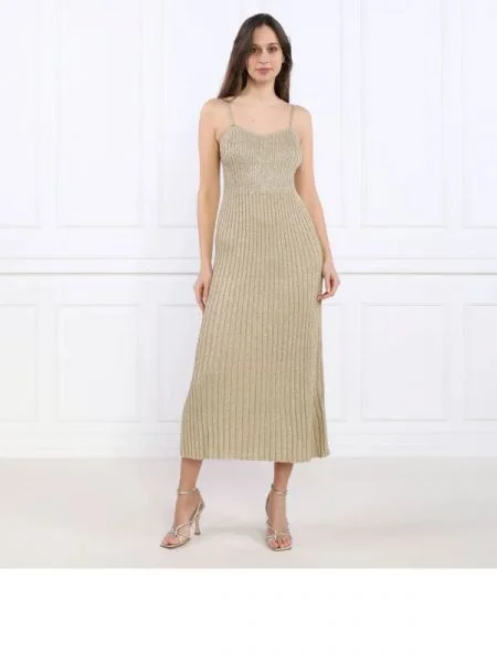 BluGirl Blumarine Rochie auriu