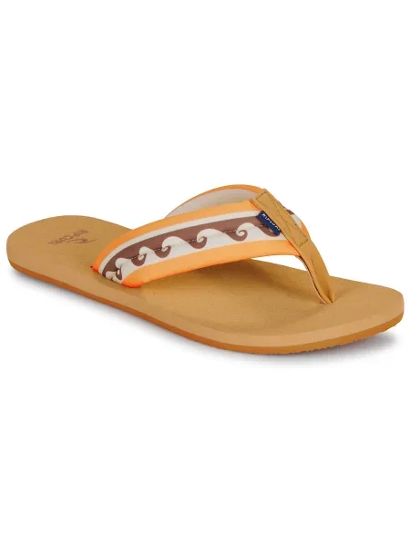 Nyitott lábujj félcipő Rip Curl barna