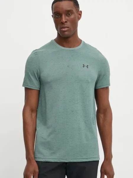 Tréninkové tričko Under Armour Vanish Seamless zelená