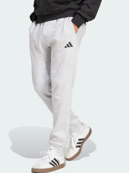 ADIDAS SPORTSWEAR Športne hlače Essentials Feelcozy svetlo siva črna