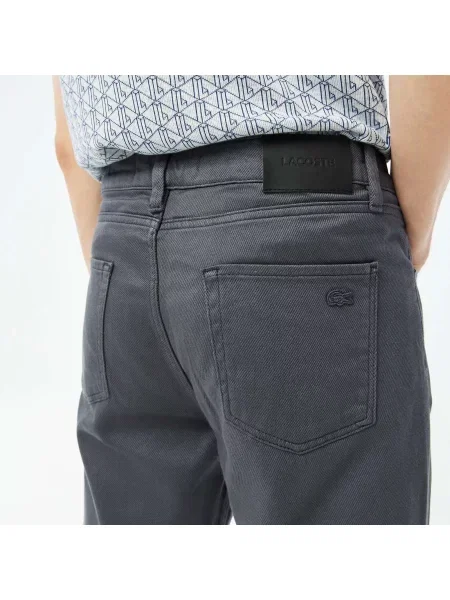 Lacoste Spodnie Slim Fit czarne