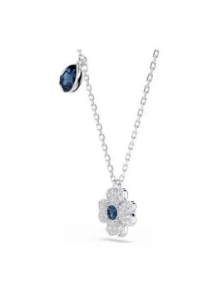 Naszyjnik Swarovski szary