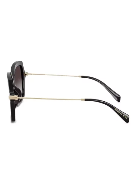 Ochelari de soare Michael Kors cu imprimeu geometric negru