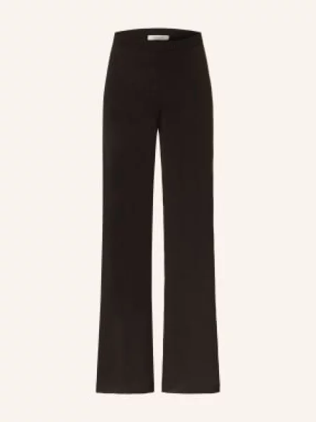 By Aylin Koenig Pletené Kalhoty Jolie Z Merino Vlny černá