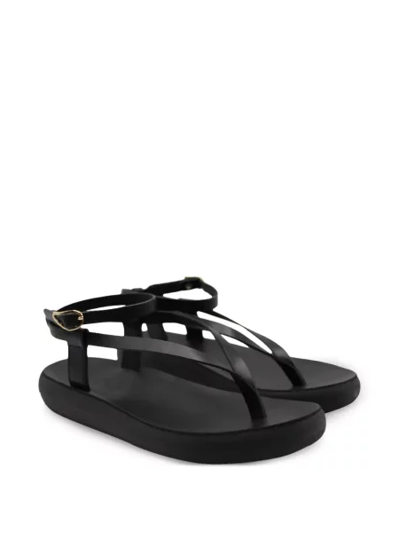Sandale Ancient Greek Sandals bez pete crna