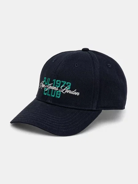 Bejzbolska kapa Pepe Jeans TALBOT CAP mornarsko modra