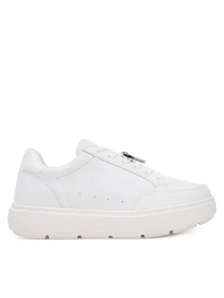 LOVE MOSCHINO Sneakers alb