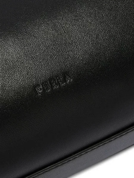 Geanta de piele Furla din piele negru