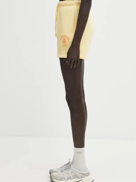 Σορτς A Bathing Ape® κίτρινο