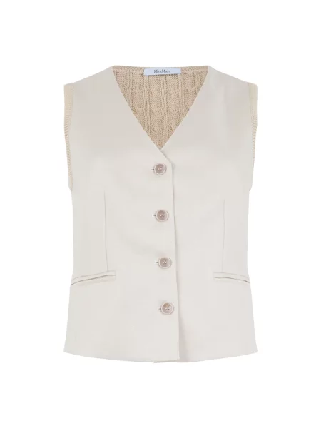 Kamizelka Max Mara beżowa