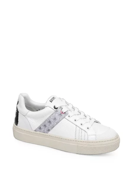 Sneakerși Axept cu imagine alb