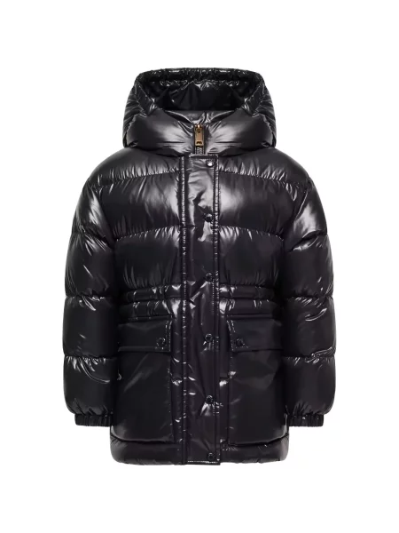Płaszcz dziecięcy Moncler Enfant czarny