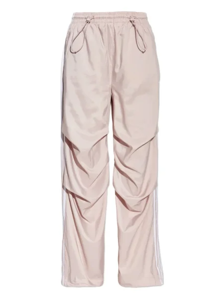 Cropp pantaloni Adidas cu model floral alb
