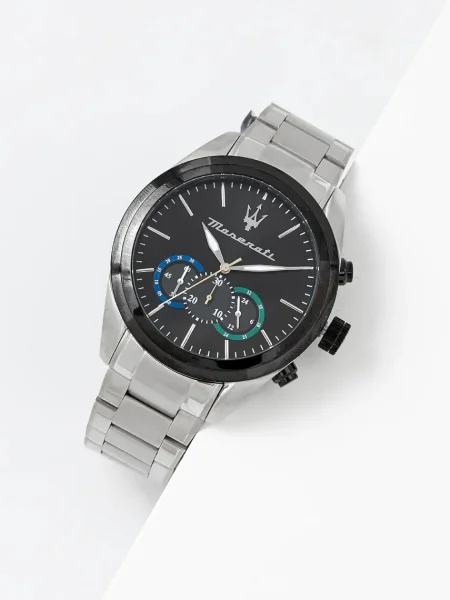 Ure Maserati srebrna