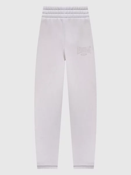 Утеплені джогери з принтом логотипа Alexander Wang білі