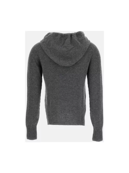 Bluza z kapturem Simone Rocha z kapturem szara