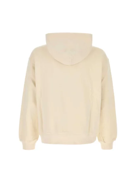 Bluza z kapturem Dolce And Gabbana z kapturem z dżerseju żółta