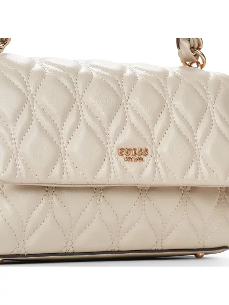Geanta crossbody Guess alb