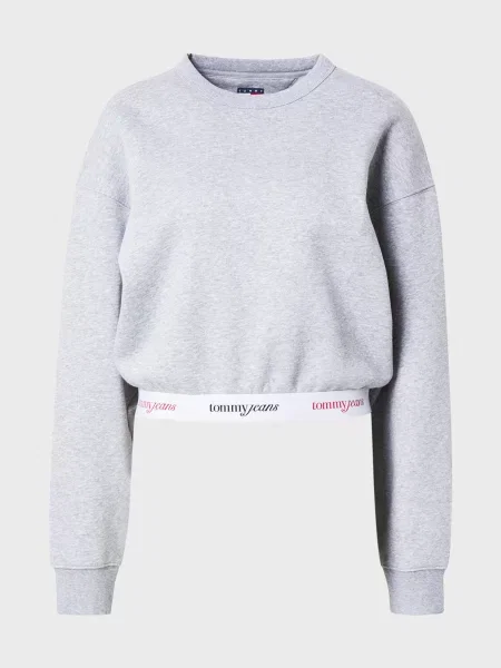 Світшот Tommy Jeans сірий