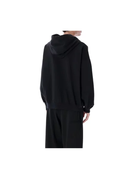 Bluza z kapturem Y-3 z kapturem czarna