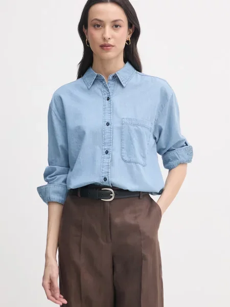 United Colors of Benetton koszula niebieska