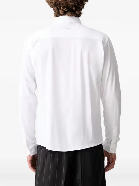 Cămașă Filling Pieces cu broderie alb