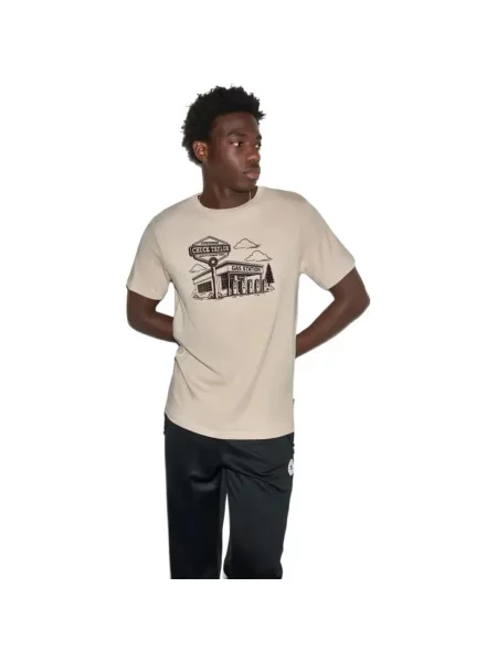 Koszulka Converse Gas Tee beżowa