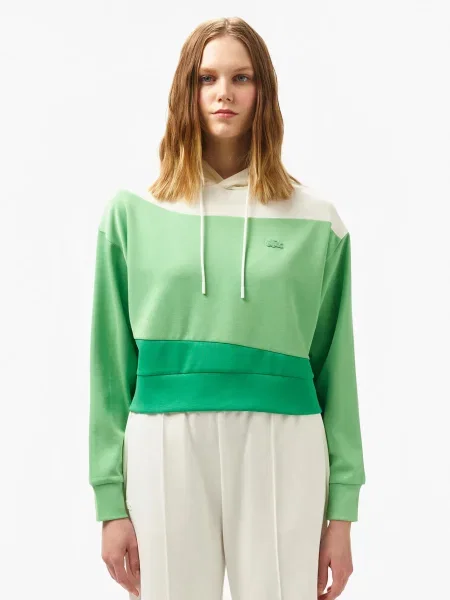 Толстовка Lacoste зеленая
