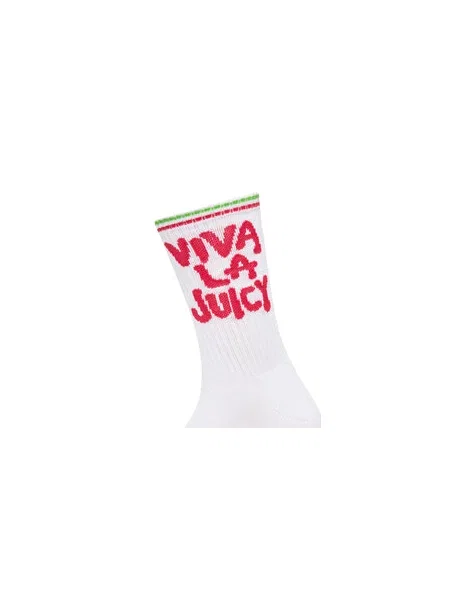 Dlhé ponožky Juicy Couture Viva biela