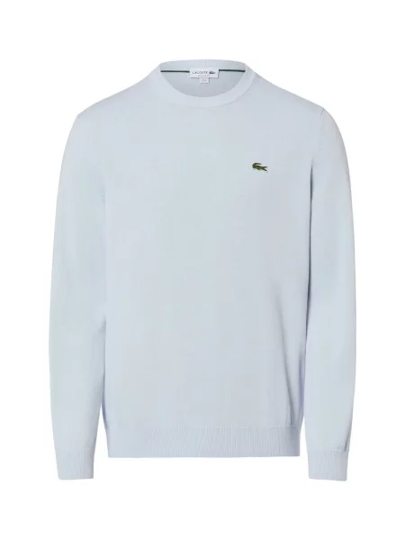 Lacoste sweter Mężczyźni jednolity 3 niebieski