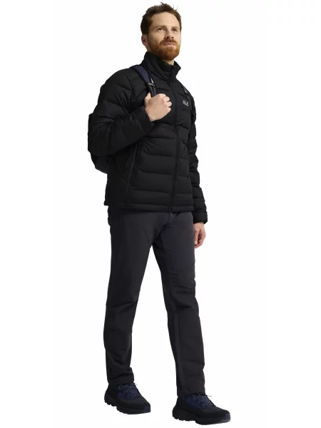 Пуховик Jack Wolfskin черный