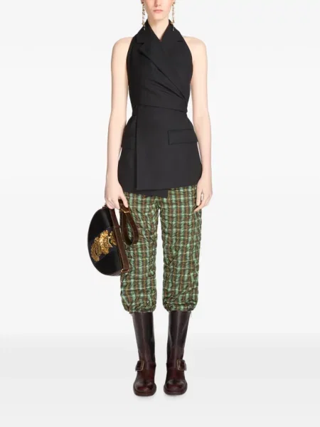 Top Dries Van Noten de lână negru